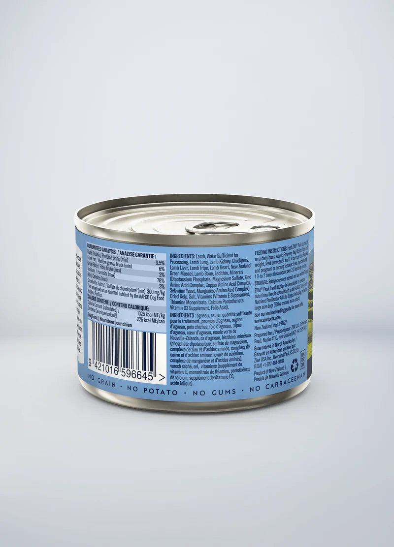 ZiwiPeak - Wet Lamb Recipe for Dogs